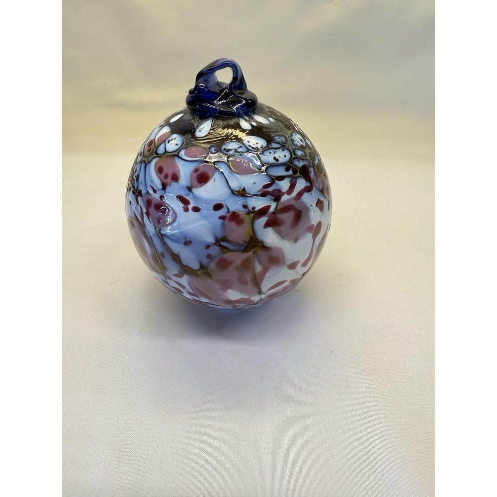 Kitras Art Glass Ornament Tree Of Enchantment, Handcrafted Blown Glass